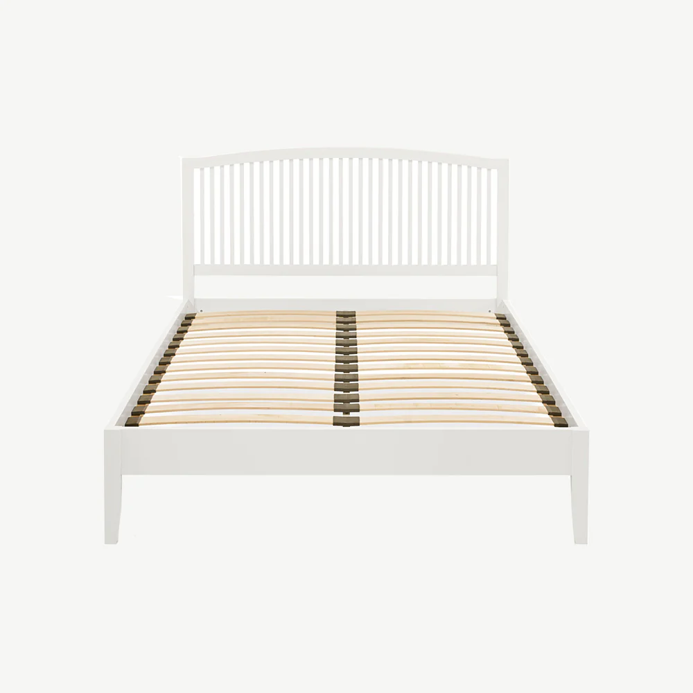Ashburnham White Slatted Bedstead - Image 3