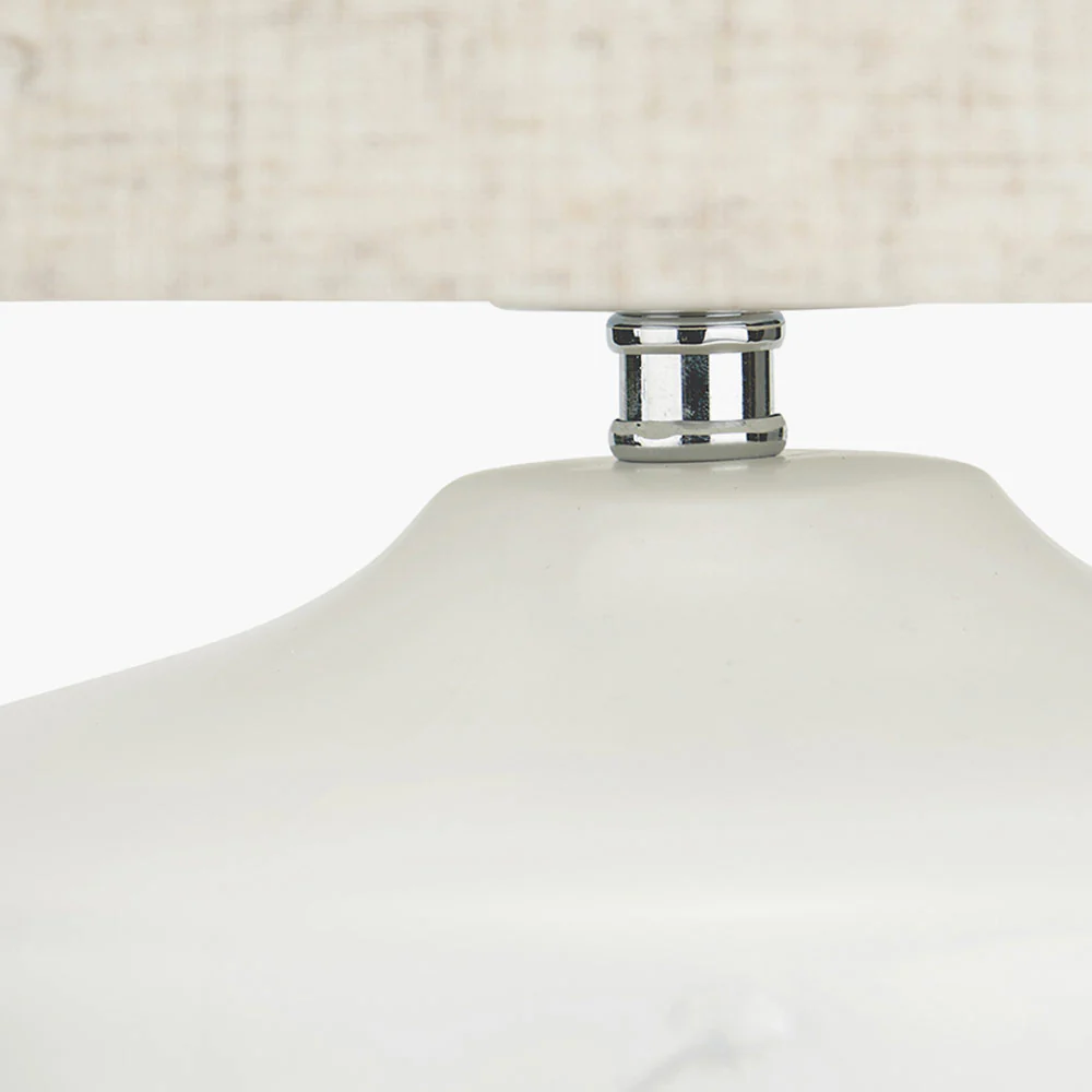 Floral Ceramic Table Lamp - Image 4