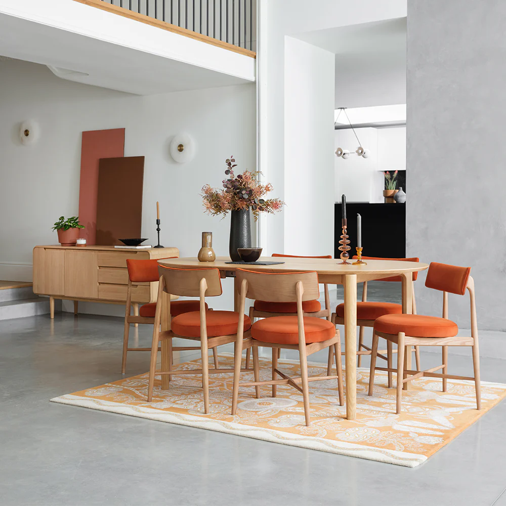G Plan Winchester D-end 130-170cm Extending Dining Table - Image 2