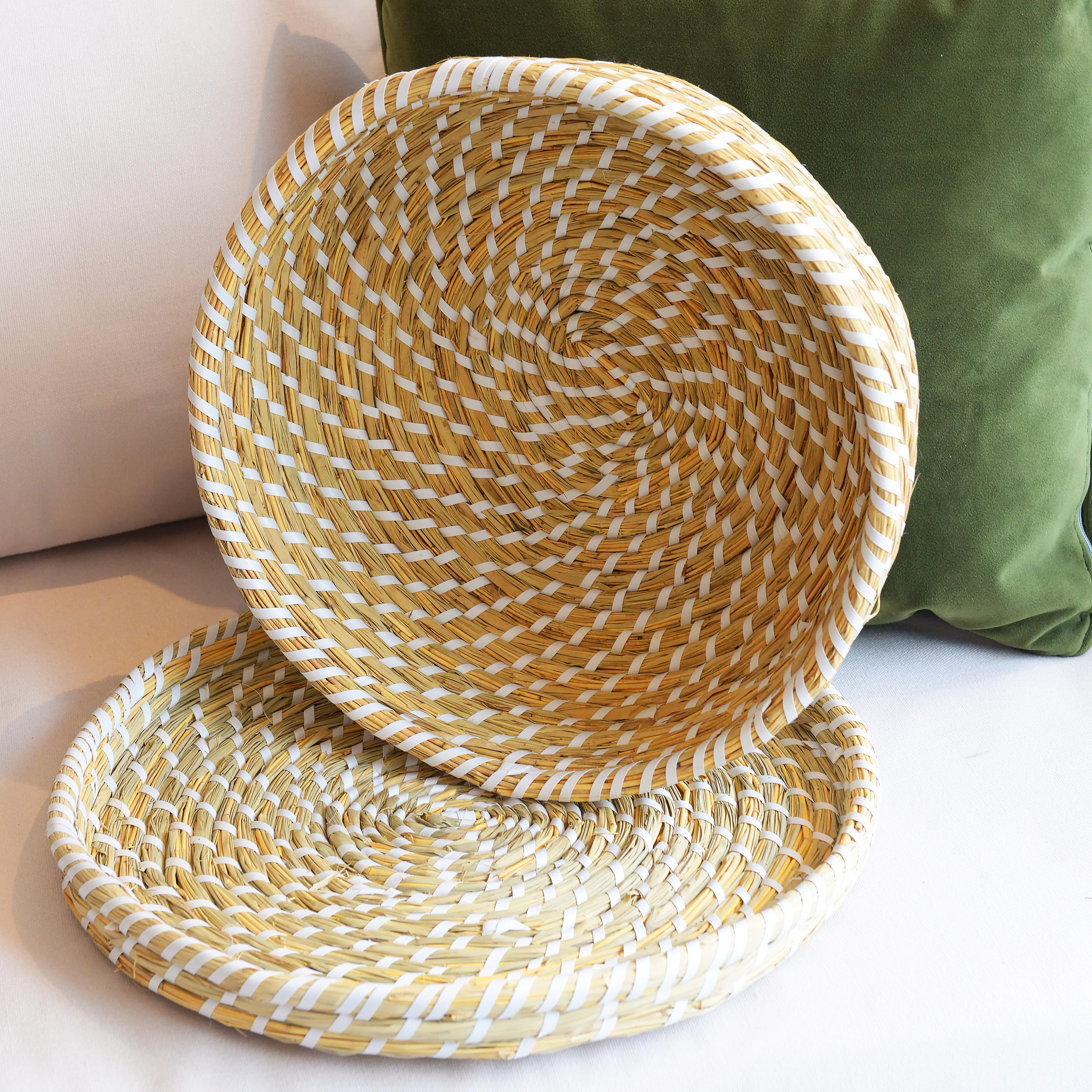 Woven Seagrass Dome - Image 2