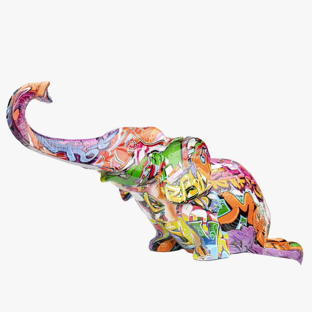 Zirkus Graffiti Elefant Set - Image 2